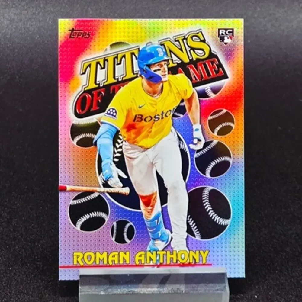 Roman Anthony Crusade Chromium Titans RC Boston Red Sox Top Prospect - Picture 2 of 5